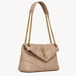 Saint Laurent LouLou Soft Leather Puffer Bag